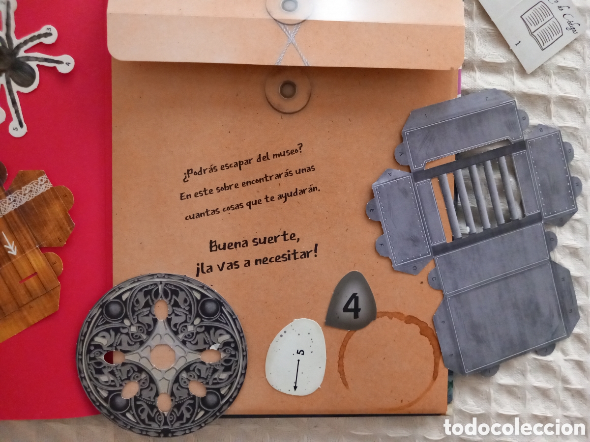 Libros: Libro Escape Room, &iquest;Podr&aacute;s escapar del museo? - Foto 9