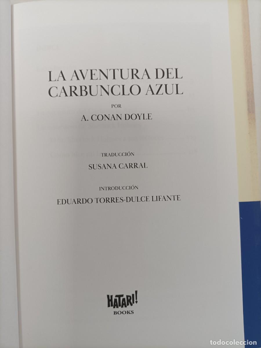 Libros: Libro EL CARBUNCLO AZUL - Foto 4