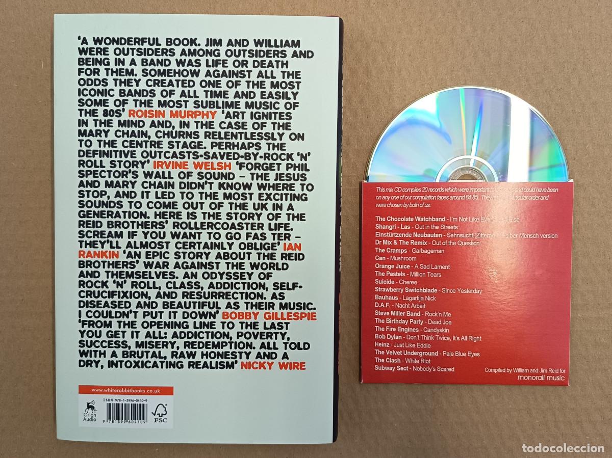 Libros: Jesus and Mary Chain - Never Understood - Libro memorias en ingl&eacute;s + CD - Foto 2