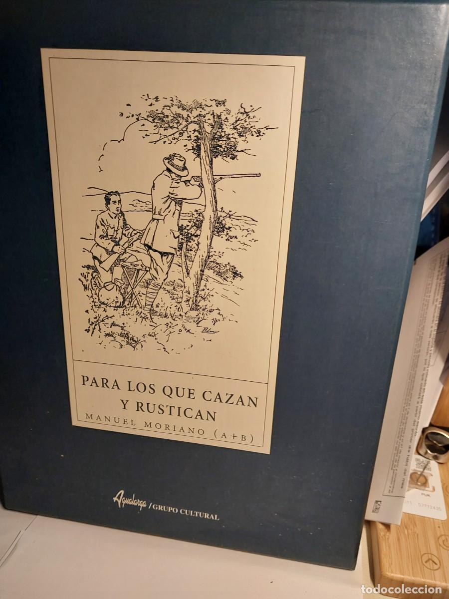 Libros: Para los que cazan o rustican. - MORIANO, Manuel (A+B).-caza - Foto 1