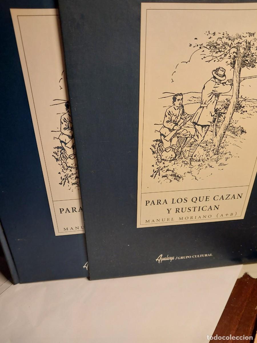Libros: Para los que cazan o rustican. - MORIANO, Manuel (A+B).-caza - Foto 2