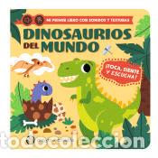 Libros: DINOSAURIOS DEL MUNDO (MI LIBRO CON SONIDOS Y TEXTURAS) - VV.AA. - Foto 1