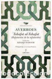 Libros: TAHAFUT AL-TAHAFUT. REFUTACI&Oacute;N DE LA REFUTACI&Oacute;N - AVERROES - Foto 1