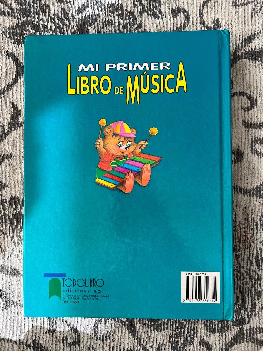 Libros: MI PRIMER LIBRO DE M&Uacute;SICA - CON XIL&Oacute;FONO - Foto 2