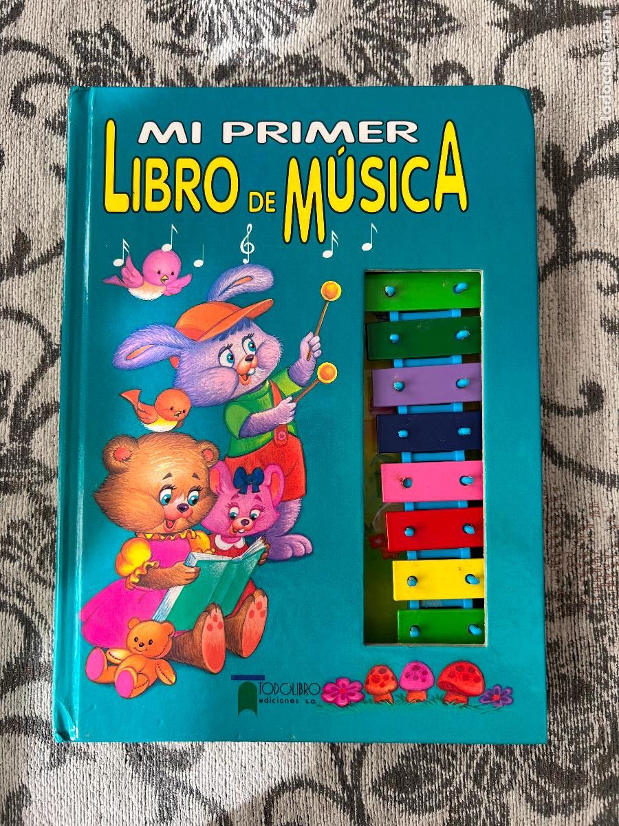 Libros: MI PRIMER LIBRO DE M&Uacute;SICA - CON XIL&Oacute;FONO - Foto 1