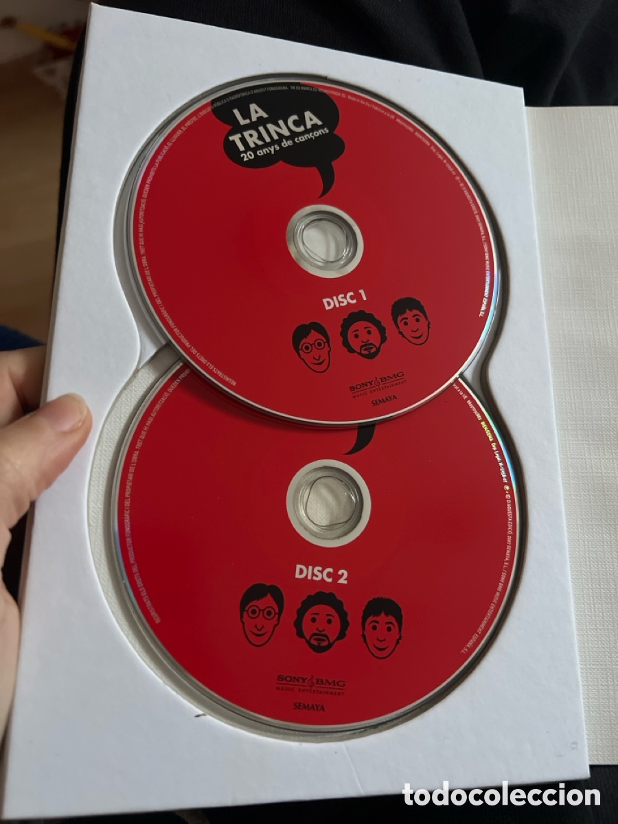 Libros: La Trinca &ndash; 20 Anys De Can&ccedil;ons 4 x CD + DVD - Foto 3