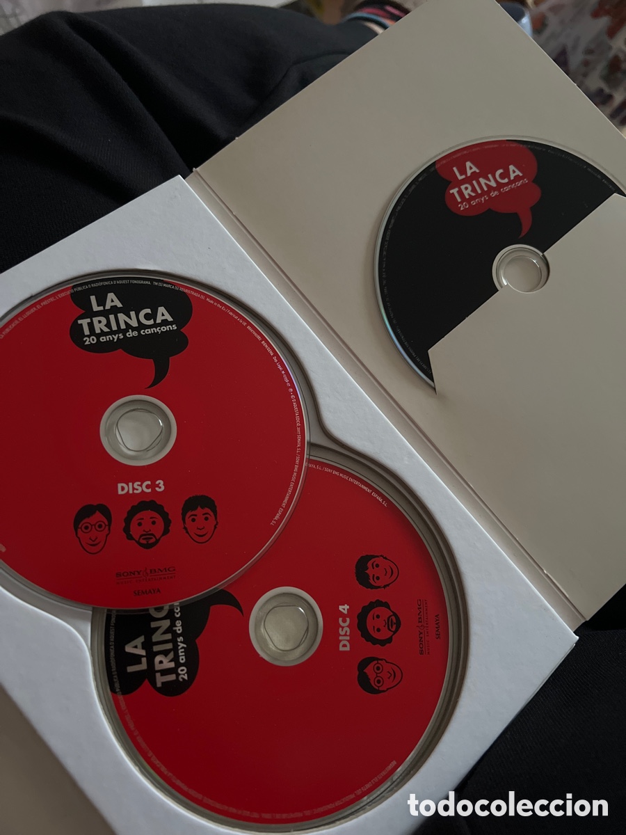 Libros: La Trinca &ndash; 20 Anys De Can&ccedil;ons 4 x CD + DVD - Foto 4