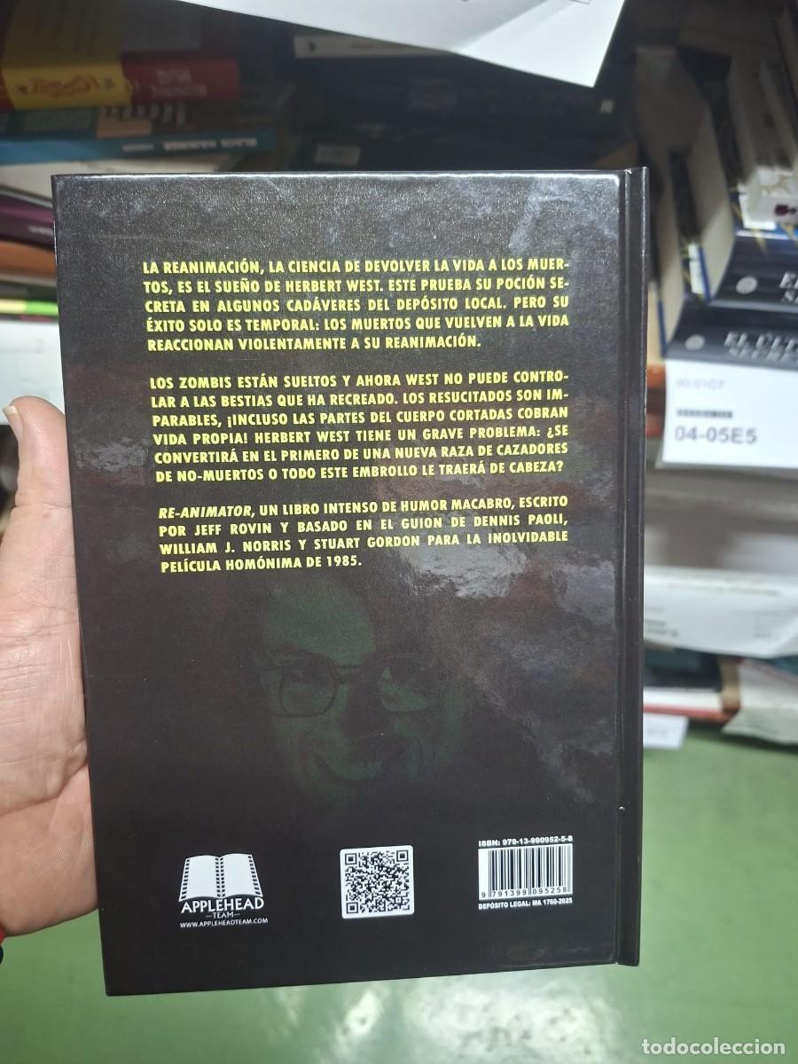 Libros: RE-ANIMATOR. LA NOVELIZACION - JEFF ROVIN - Foto 2