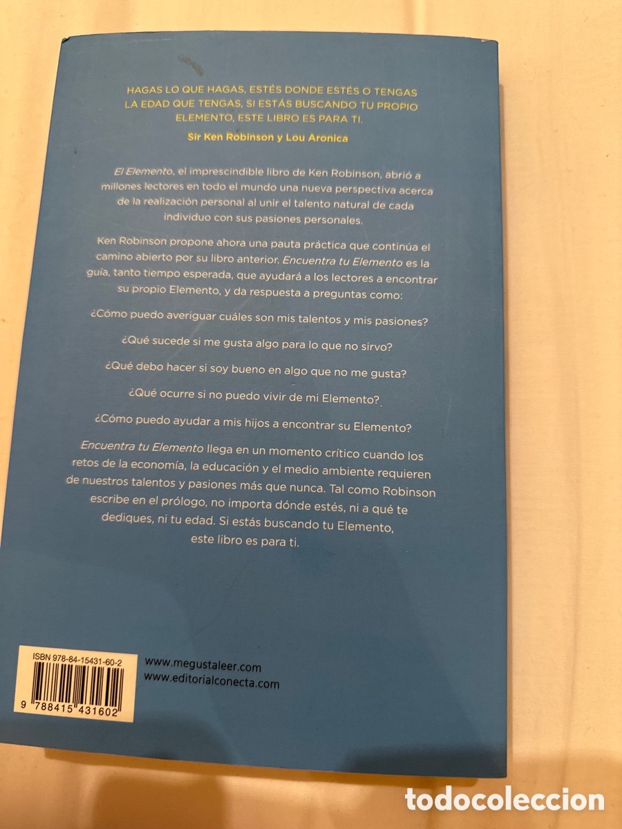Libros: ENCUENTRA TU ELEMENTO - ROBINSON,KEN - Foto 2