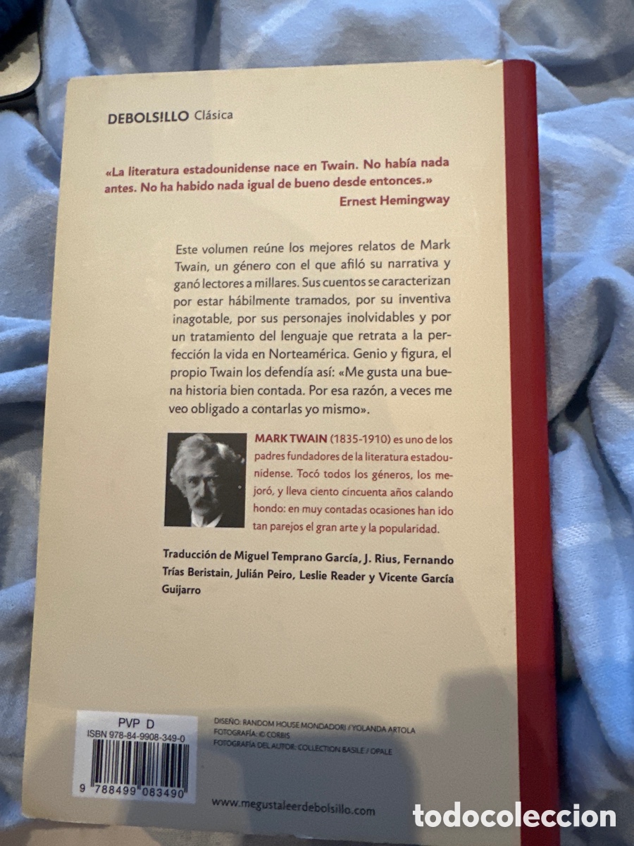 Libros: Cuentos selectos. - Mark Twain. - Foto 2
