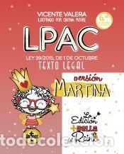 Libros: LPAC versi&oacute;n Martina - Valera, Vicente - Foto 1