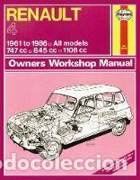 Libros: Renault 4 Owners Workshop Manual - John Harold Haynes