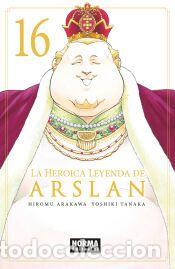 Libros: LA HEROICA LEYENDA DE ARSLAN 16 - TANAKA, ARAKAWA