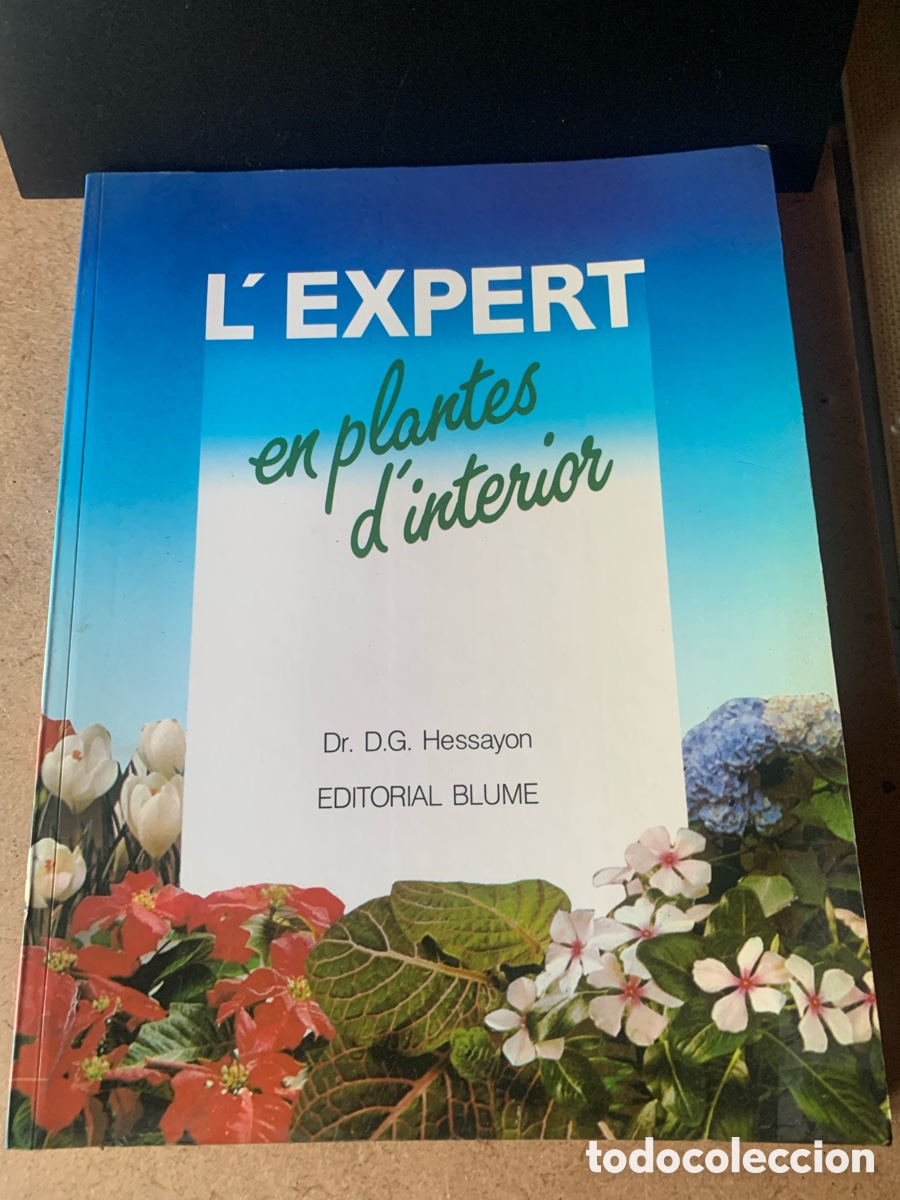 Libros: LIBRO L&rsquo;EXPERT EN PLANTES D&rsquo;INTERIOR. D.G. HESSAYON. EDITORIAL BLUME. A&Ntilde;O 1982.