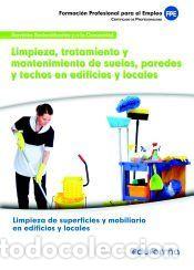 Libros: MF0972 Limpieza, tratamiento y mantenimiento de suelos, paredes y techos en edificios y locales.