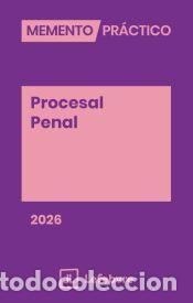Libros: Memento Procesal Penal 2026 - Lefebvre