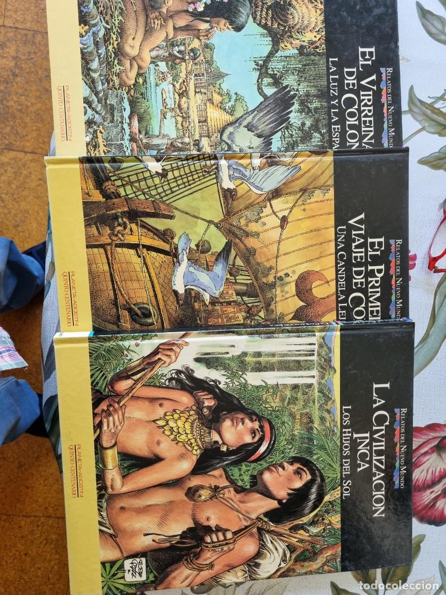Libros: Doce tomos de la coleccion Relatos del Nuevo Mundo de Agostini
