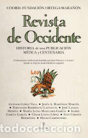 Libros: Revista de Occidente - CEOE Fundaci&oacute;n Ortega-Mara&ntilde;&oacute;n