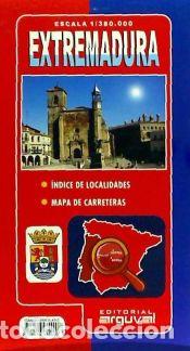 Libros: MAPA DE EXTREMADURA - Editorial Arguval - Foto 1