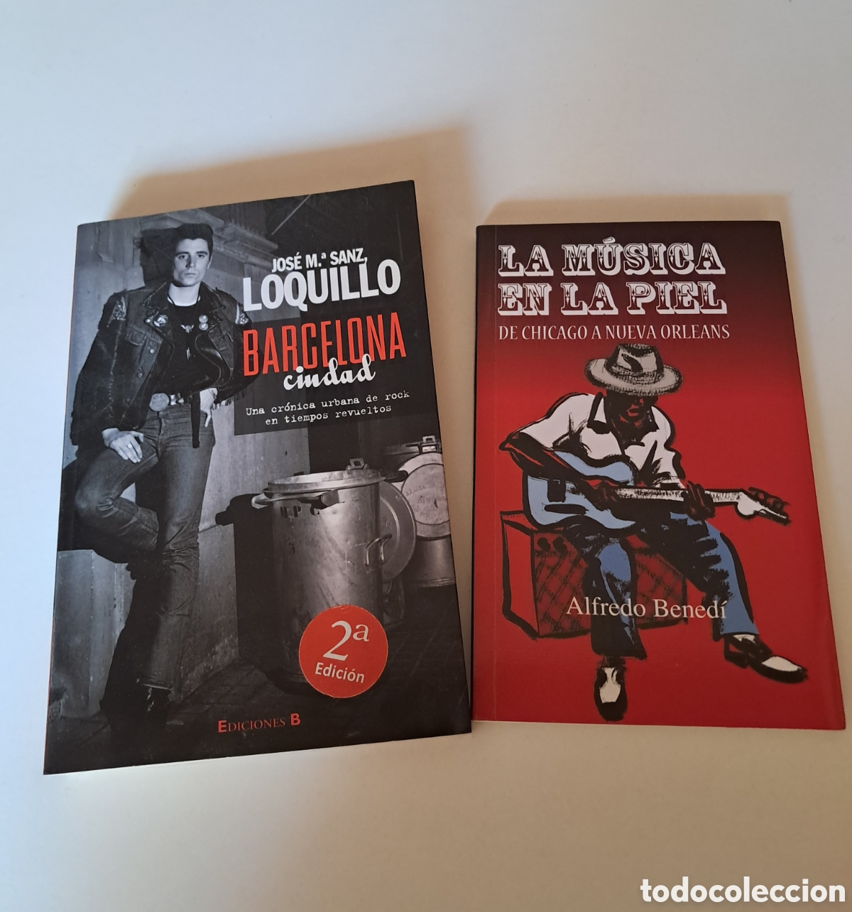 Libros: Lote de 2 libros de Loquillo y Alfredo Benedi