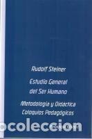Libros: Estudio general del ser humano - Rudolf Steiner - Foto 1