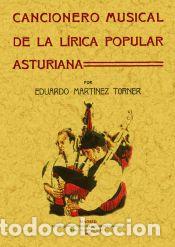 Libros: Cancionero musical asturiano - Mart&iacute;nez Torner, Eduardo