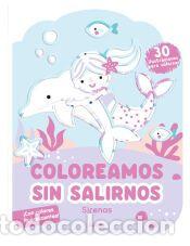 Libros: Coloreamos sin salirnos. Sirenas - GHATAORA, Nina