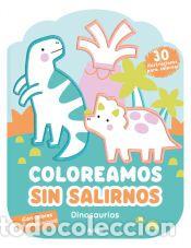 Libros: Coloreamos sin salirnos. Dinosaurios - GHATAORA, Nina