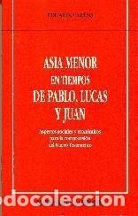 Libros: Asia Menor en tiempos de Pablo, Lucas y Juan - Arens, Eduardo