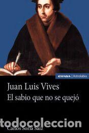 Libros: Juan Luis Vives - Soria Saiz, Carlos