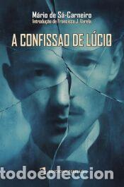 Libros: A confissao de L&uacute;cio - de S&aacute;-Carneiro, M&aacute;rio