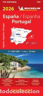 Libros: MAPA NATIONAL ESPANHA/PORTUGAL 11734 - AA.VV.