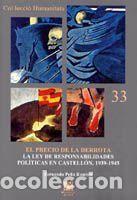 Libros: El precio de la derrota - Pe&ntilde;a Rambla, Fernando
