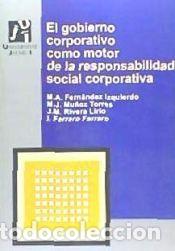 Libros: El gobierno corporativo como motor de la responsabilidad social corporativa - Rivera Lirio, Juana