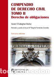 Libros: Compendio de Derecho Civil. Tomo II - OCallaghan Mu&ntilde;oz, Xavier