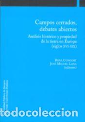 Libros: Campos cerrados,debates abiertos - CONGOST/LANA