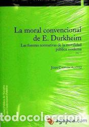 Libros: La moral convencional de E. Durkheim - Al&uacute;tiz, Juan Carlos