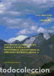 Libri: An&aacute;lisis de la estructura varisca y alpina en la transversal Sallent-Biescas (Pirineos Centrales,