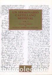 Libros: Un sermonario castellano medieval - S&aacute;nchez S&aacute;nchez, Manuel Ambrosio