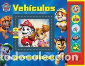Libros: PATRULLA CANINA - PAW PATROL - VEH&Iacute;CULOS GRRRANDIOSOS - TRACE-A-TRACK LIBRO INTERACTIVO DE SONIDOS