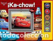 Libros: DISNEY PIXAR: CARS - RAYO MCQUEEN, MATE, Y M&Aacute;S! - &iexcl;KA-CHOW! - TRAZA LA PISTA - LIBRO INTERACTIVO