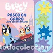 Libros: BLUEY: PASEO EN CARRO - LIBRO DE ACTIVIDAD CON ENGRANAJES - PI KIDS