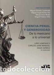 Libros: Ciencia Penal y Generosidad - Polaino-Orts, Miguel