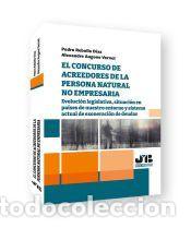 Libros: El concurso de acreedores de la persona natural no empresaria. - Rebollo D&iacute;az, Pedro; Augone