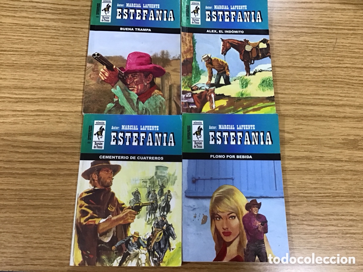 Libros: 4 novelas oeste colecc. Rurales de texas