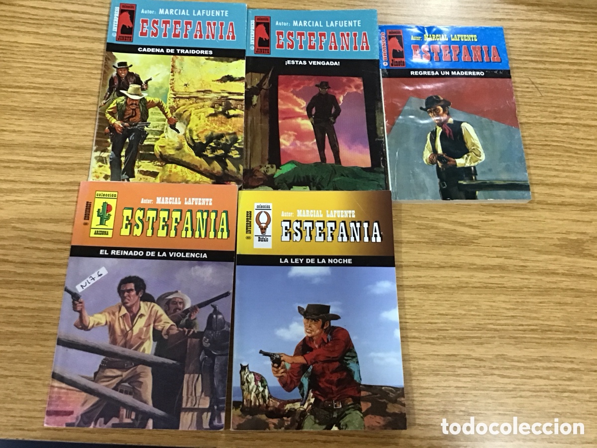 Libros: 5 novelas M.L. Estefan&iacute;a