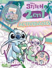 Libros: Stitch. Actividades 2 en 1: Libro para colorear, actividades, l&aacute;pices y pegatinas - DISNEY