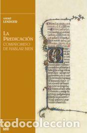Libros: PREDICACION, LA. COMPROMISO DE HABLAR BIEN - LENDGER, ANDRE