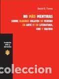 Libros: NO MAS MENTIRAS - TORRES,D