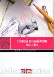 Libros: TECNICAS DE EVALUACION EN EL EEES - 15,6PORTO CURRAS, MONICA